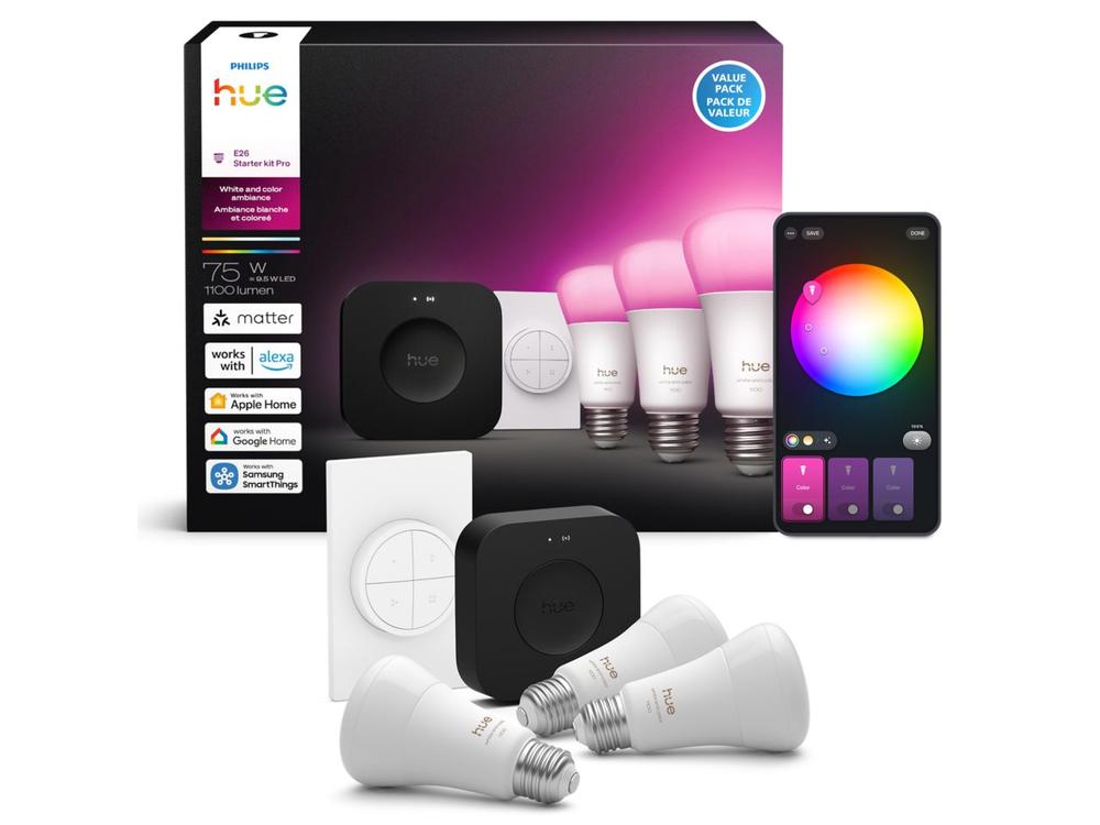 Philips Hue White and Color Ambiance starter kit